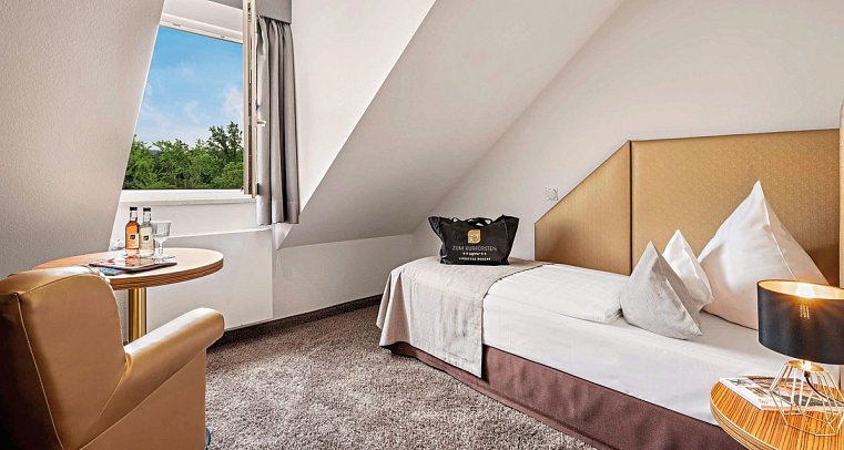 LifeStyle Resort Zum Kurfürsten - Wohnbeispiel Einzelzimmer Single Small (Zimmercodierungen EB2, EX1 & EX2)