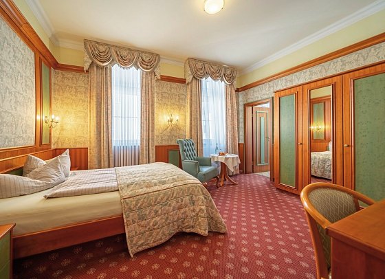 Hotel Fürstenhof - Wohnbeispiel Doppelzimmer Superior (Zimmercodierung DS2)