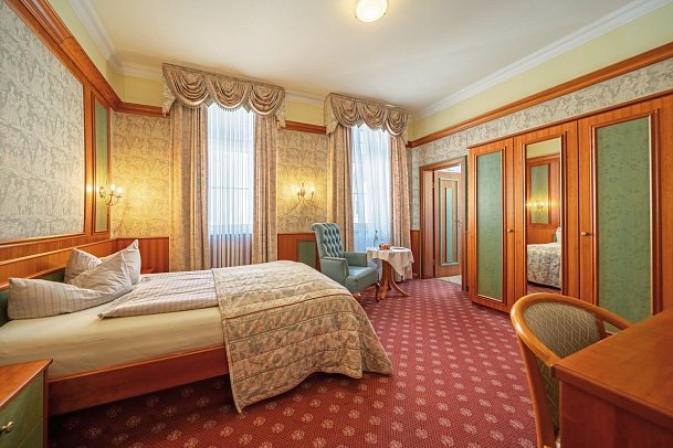 Hotel Fürstenhof - Wohnbeispiel Doppelzimmer Superior (Zimmercodierung DS1)