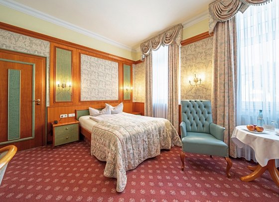 Hotel Fürstenhof - Wohnbeispiel Doppelzimmer Superior (Zimmercodierung DS2)