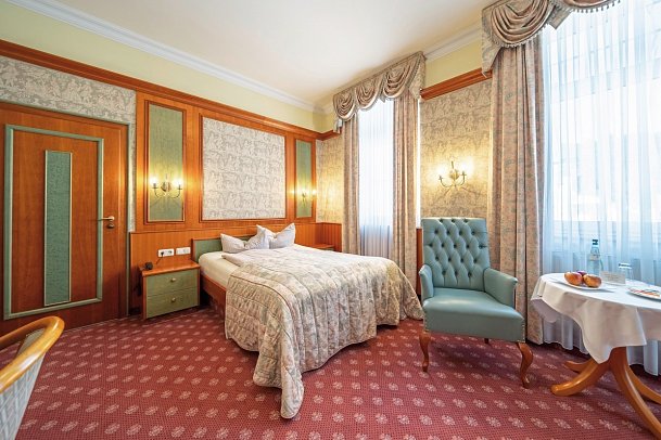 Hotel Fürstenhof - Wohnbeispiel Doppelzimmer Superior (Zimmercodierung DS1)