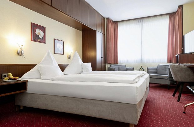 Hotel Amberger - Wohnbeispiel Doppelzimmer (Zimmercodierung DB1)