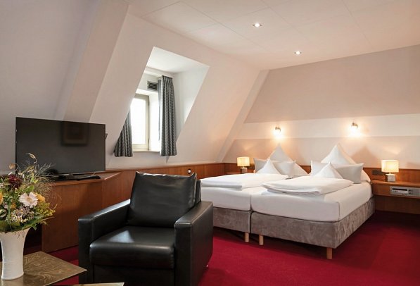 Hotel Amberger - Wohnbeispiel Doppelzimmer (Zimmercodierung DB1)