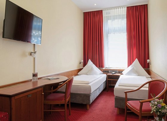 Hotel Amberger - Wohnbeispiel Doppelzimmer (Zimmercodierung DB1)
