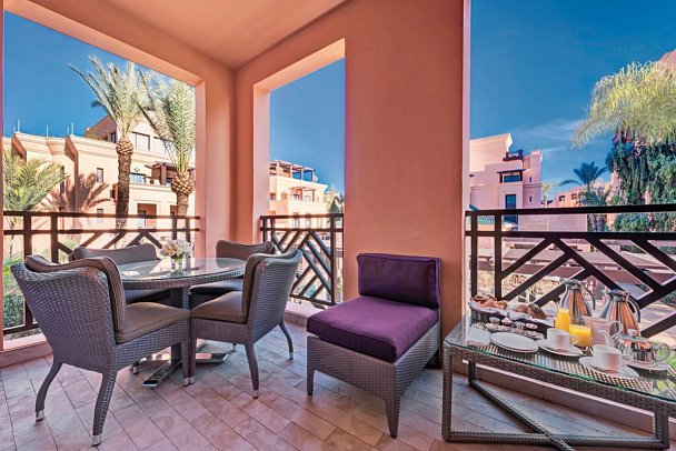 Mövenpick Hotel Mansour Eddahbi Marrakech - Wohnbeispiel Suite Terrasse (Zimmercodierung WB2)