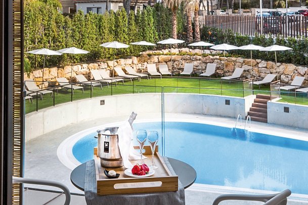 Golden Costa Salou - Blickbeispiel Doppelzimmer Premium Poolblick (Zimmercodierung DMP)