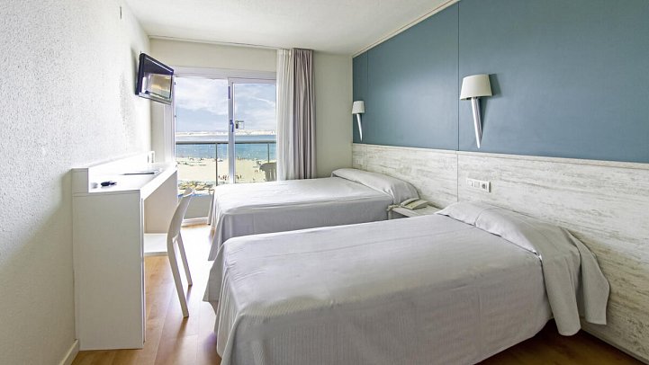 Golden Donaire Beach - Wohnbeispiel Doppelzimmer Meerblick (Zimmercodierung DBM)