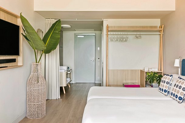 ME Sitges Terramar - Wohnbsp. Doppelzimmer Always ME Gartenblick (Zimmercodierung D1G)