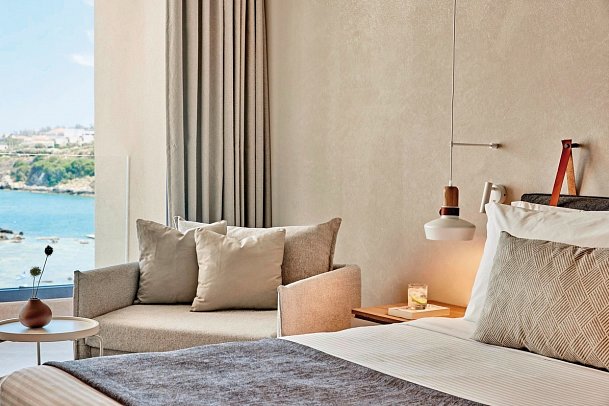 Elissa Lifestyle Beach Resort - Wohnbeispiel Doppelzimmer Deluxe Meerblick (Zimmercodierung DDM)