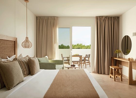 Absolute Kiotari Resort - Wohnbeispiel Doppelzimmer Superior Gartenblick (Zimmercodierung DSG)
