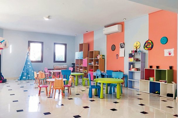 Atrium Palace Thalasso Spa Resort & Villas - Wohnbeispiel Doppelzimmer Meerblick (Zimmercodierung D1M)