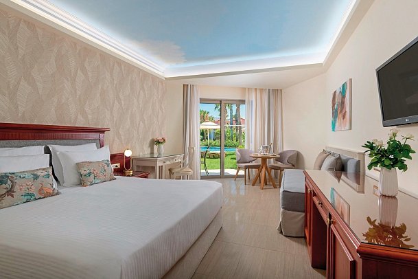 Atrium Palace Thalasso Spa Resort & Villas - Wohnbeispiel Doppelzimmer Gemeinschaftspool (Zimmercodierung DBQ)