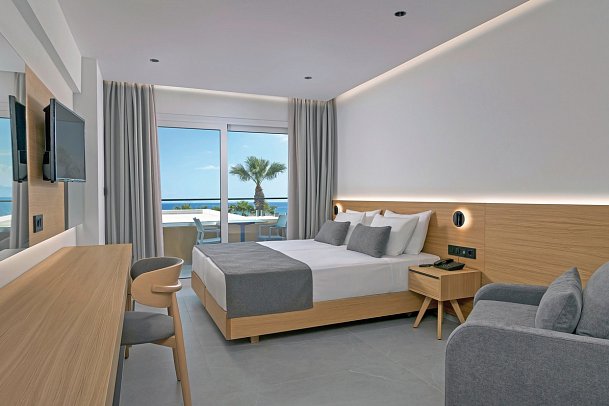 Sun Beach Resort - Wohnbeispiel Doppelzimmer Deluxe seitl. Meerblick (Zimmercodierung DDN)