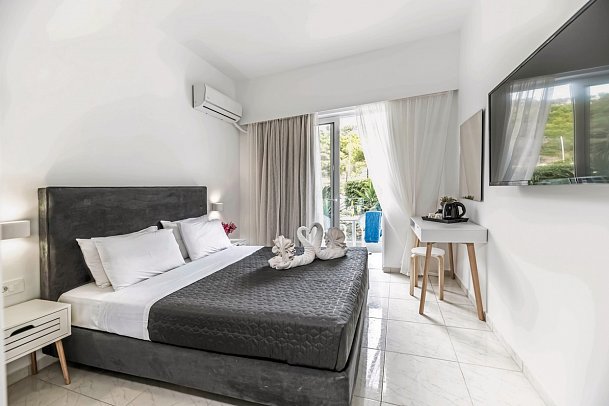 Pefkos Breeze Family Resort & Spa - Wohnbeispiel Doppelzimmer (Zimmercodierung DB1)