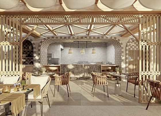 Amoh, a Luxury Collection Resort, Rhodes - Restaurant Cava di Pietra