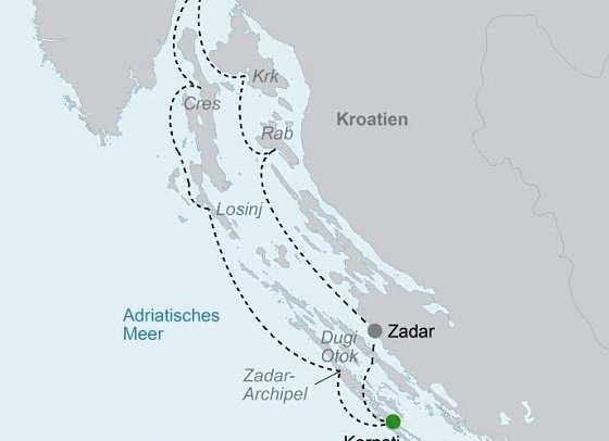 Kreuzfahrt Highlights Kvarner Bucht