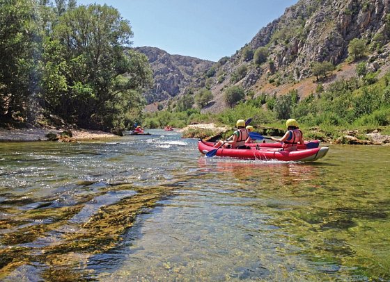 Multiaktiv durch die Inselwelt Kroatiens - Zrmanja Canyon
