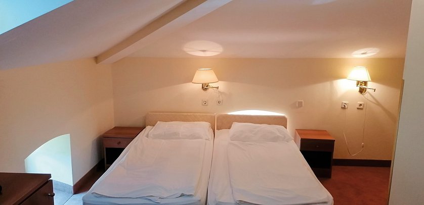 Vila Ruzica - Wohnbeispiel Doppelzimmer Annex Parkseite (Zimmercodierung DBV)