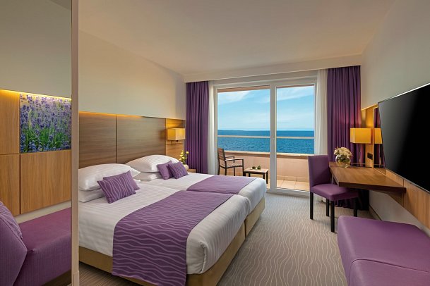 Vitality Hotel Punta - Wohnbeispiel Doppelzimmer Meerblick (Zimmercodierung DBM)