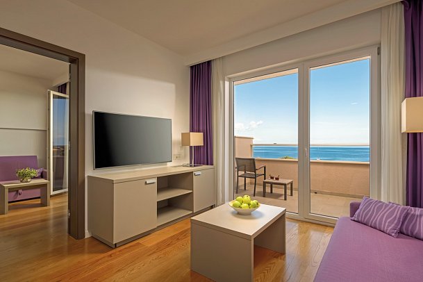 Vitality Hotel Punta - Wohnbeispiel Suite Meerblick (Zimmercodierung WBM)
