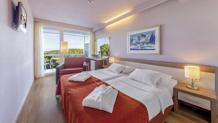 Aurora - Wohnbeispiel Doppelzimmer Meerseite (Zimmercodierung D1C)