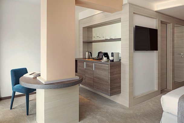 Bellevue - Wohnbeispiel Doppelzimmer Superior Meerseite (Zimmercodierung DSC)