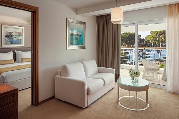 Bellevue - Wohnbeispiel Juniorsuite Meerseite (Zimmercodierung JBC)