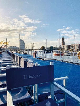 MS Princess - Entlang der Oder bis nach Berlin - Sonnendeck, MS Princess