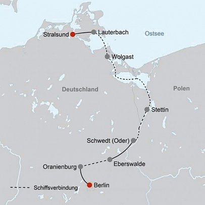 MS Princess - Entlang der Oder bis nach Berlin