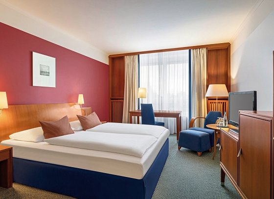 Vienna House by Wyndham Sonne Rostock - Wohnbeispiel Doppelzimmer Komfort (Zimmercodierung DF1)