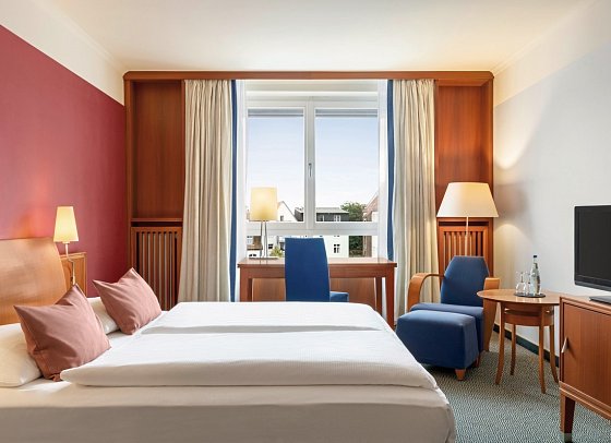 Vienna House by Wyndham Sonne Rostock - Wohnbeispiel Doppelzimmer Komfort (Zimmercodierung DF1)