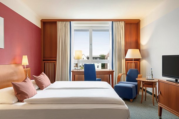Vienna House by Wyndham Sonne Rostock - Wohnbeispiel Doppelzimmer Komfort (Zimmercodierung DF1)