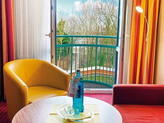 Morada Hotel Arendsee - Wohnbeispiel Doppelzimmer Meerseite (Zimmercodierung DBC)