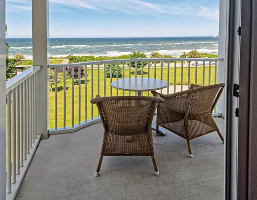 Morada Strandhotel Ostseebad Kühlungsborn - Wohnbeispiel Doppelzimmer Meerblick (Zimmercodierung D1M)