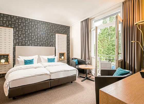 Hotel Residenz Waldkrone - Wohnbeispiel Doppelzimmer (Zimmercodierung DB1)