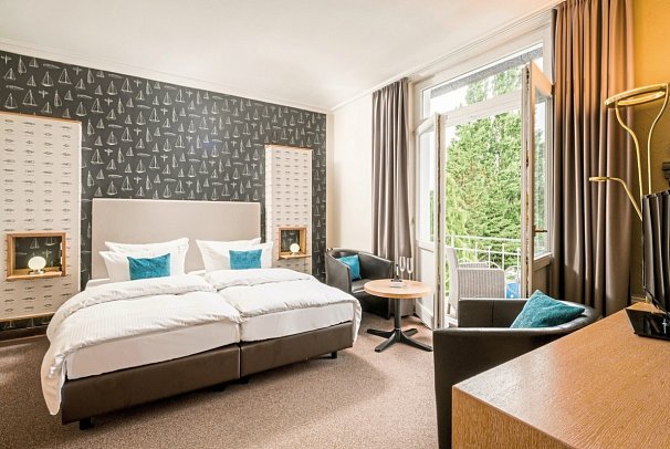 Hotel Residenz Waldkrone - Wohnbeispiel Doppelzimmer (Zimmercodierung DB1)