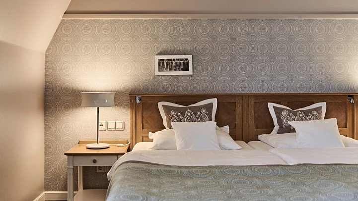 A-ROSA Kurhaus Binz - Wohnbeispiel Doppelzimmer Meerblick (Zimmercodierung D1M)