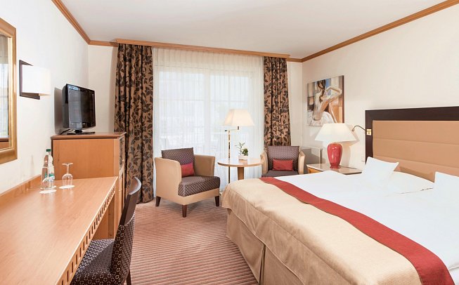 A-ROSA Ostseehotel Kühlungsborn - Wohnbeispiel Doppelzimmer Landseite Superior (Zimmercodierung DS1)