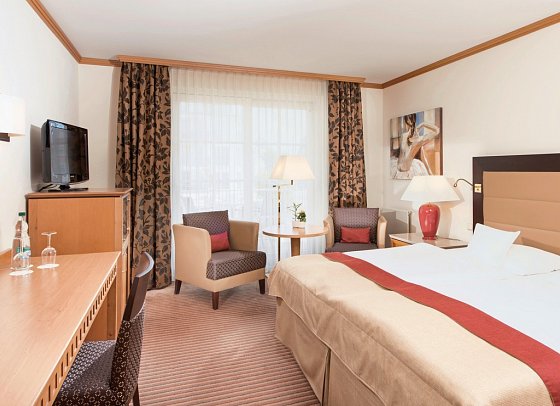 A-ROSA Ostseehotel Kühlungsborn - Wohnbeispiel Doppelzimmer Landseite Superior (Zimmercodierung DS1)