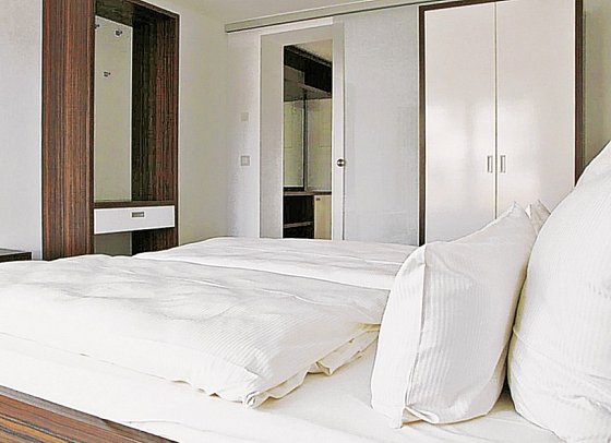 Strandhotel Dranske - Wohnbeispiel Appartement Boddenblick (Zimmercodierung ABI)