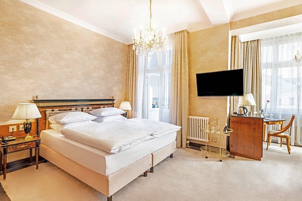 SEETELHOTEL Ahlbecker Hof - Wohnbeispiel Juniorsuite Meerseite (Zimmercodierung JBM)
