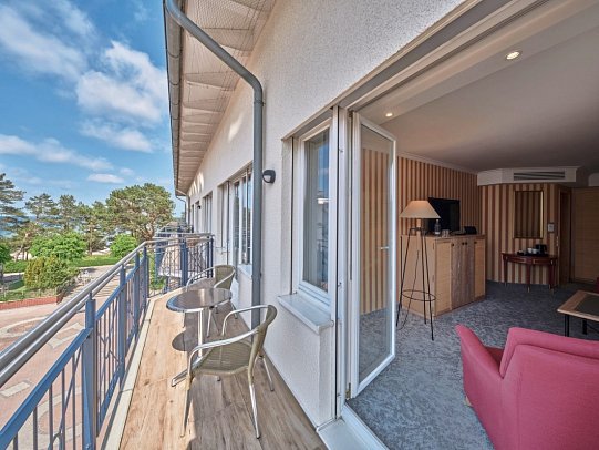 Dorint Strandhotel Binz/Rügen - Wohnbeispiel Suite Komfort (Zimmercodierung WF1)
