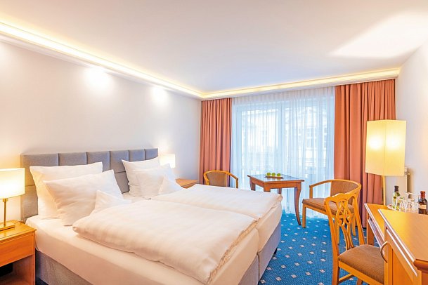 Hotel zur Post - ein Rovell Hotel - Wohnbeispiel Doppelzimmer Standard (Zimmercodierung DB1)