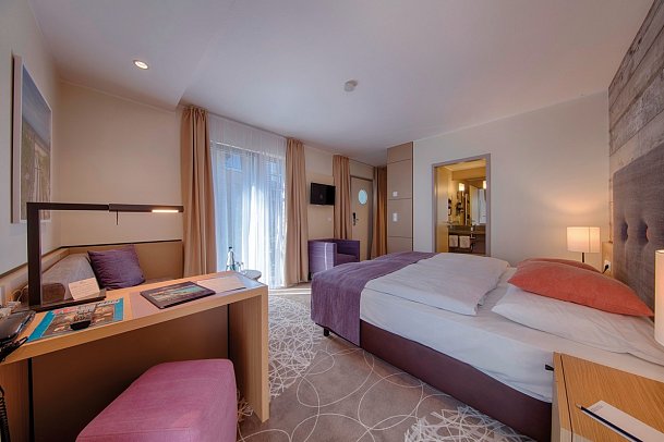 Aquamaris Strandresidenz Rügen - Wohnbeispiel Doppelzimmer (Zimmercodierung DB1)