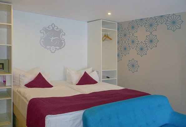 Ostseehotel Baabe - family & SPA - Wohnbeispiel Familienzimmer Balkon oder Terrasse (Zimmercodierung FB1)