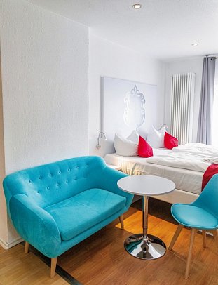 Ostseehotel Baabe - family & SPA - Wohnbeispiel Doppelzimmer (Zimmercodierung DB2)