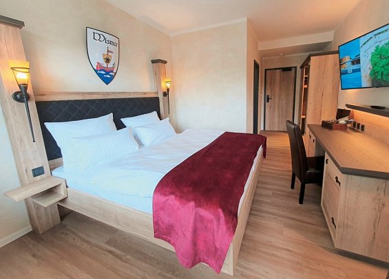 R&R Hotel Störtebeker - Wohnbeispiel Doppelzimmer Komfort (Zimmercodierung DF3)