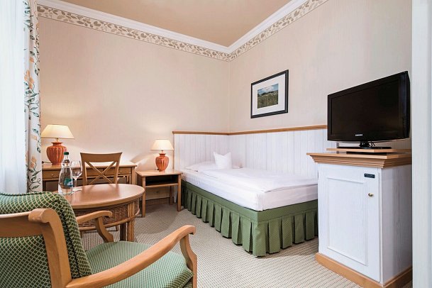 aja Nordperd & Villen Göhren - Wohnbeispiel Einzelzimmer (Zimmercodierung EB1)