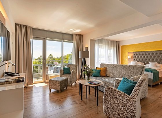 Cliff Hotel Rügen - Wohnbeispiel Juniorsuite (Zimmercodierung JB1)