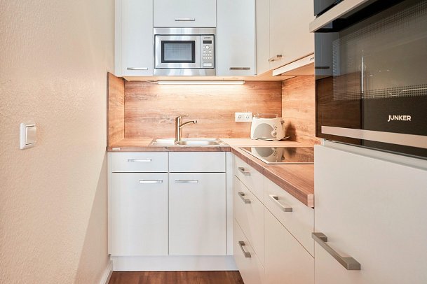 Seepark Sellin Ferienwohnungen - Wohnbeispiel Appartement Typ Q ca. 44 qm (Zimmercodierung OB2)